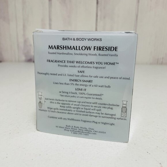 2 Pack Bath & Body Works Wallflowers Marshmallow Fireside Fragrance Refills - Picture 2 of 2